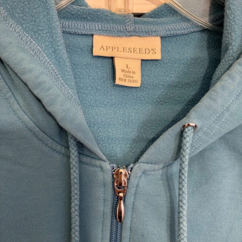 Appleseeds Sweatshirt Zip Hoodie Jacket - Picture 2 of 4